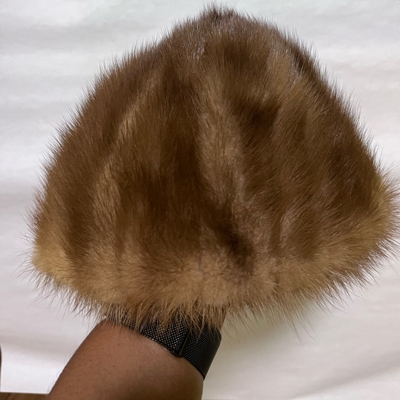 Vintage Bamburger’s Brown Mink Hat - Picture 8 of 12